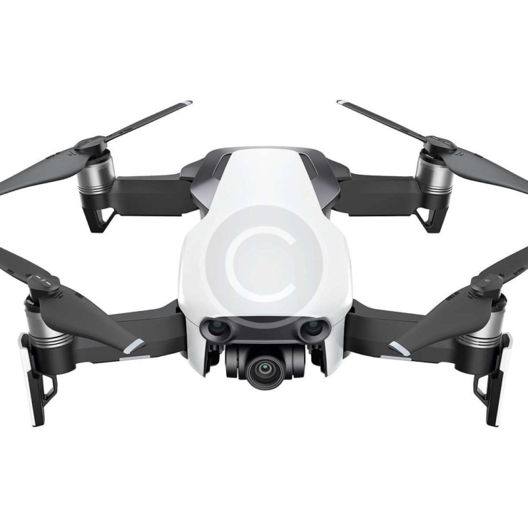 Ultraportable 4K Quadcopter (White)